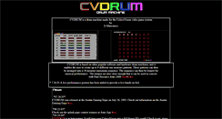 Desktop Screenshot of cvdrum.atariage.com
