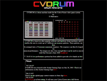 Tablet Screenshot of cvdrum.atariage.com